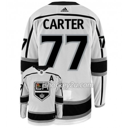 Mænd NHL Los Angeles Kings Trøje JEFF CARTER 77 Adidas Hvid Authentic